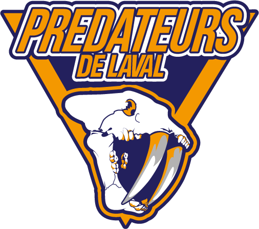 Laval Predators 2014 15-Pres Primary Logo vinyl decal